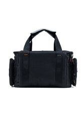 Balıkçı Çantası Suya Dayanıklı Çok Bölmeli Olta ve Balık Malzeme Çantası Gri Siyah - 4