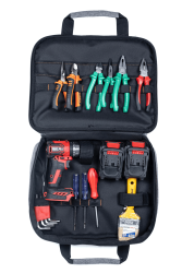 Probag Büyük Boy Ağır Hizmet Tipi Bez Elektronikçi Takım Çantası - Suya Dayanıklı - Probag (1)