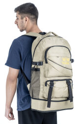 Çok Bölmeli Suya Dayanıklı Outdoor Sırt Çantası Dağcı Çantası Kamp & Günlük Kullanım - 6