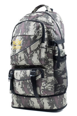 Çok Bölmeli Suya Dayanıklı Outdoor Sırt Çantası Dağcı Çantası Kamp & Günlük Kullanım - 1