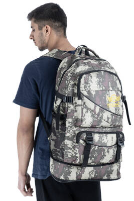 Çok Bölmeli Suya Dayanıklı Outdoor Sırt Çantası Dağcı Çantası Kamp & Günlük Kullanım - 6