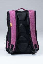 Çok Gözlü Ergonomik Sırt Çantası Su İtici Unisex Okul, Günlük ve Seyahat Çantası Pembe - 3