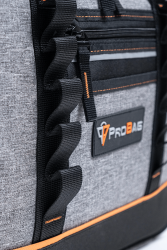 Probag Elektronik El Takım Çantası M - Orta Boy, 19 Bölmeli, Dayanıklı Metal Fermuarlı - 7