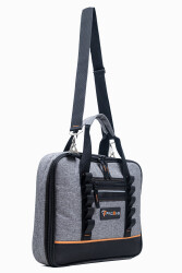 Elektronikçi Takım Çantası Çok Gözlü, Su Geçirmez, Dayanıklı Omuz Askılı Alet Çantası - 3