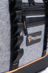 Elektronikçi Takım Çantası Çok Gözlü, Su Geçirmez, Dayanıklı Omuz Askılı Alet Çantası - 7