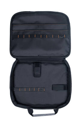 Elektronikçi Takım Çantası Çok Gözlü, Su Geçirmez, Dayanıklı Omuz Askılı Alet Çantası - 5