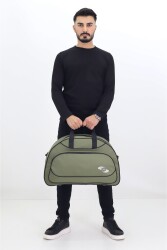 Haki Spor ve Seyahat Çantası – Ayakkabı Bölmeli, Su Geçirmez, Omuz Askılı Antrenman Çantası - Probag