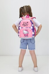 Hello Kitty Temalı Sevimli ve Şık Ortopedik Anaokulu ve İlkokul Çantası - 2