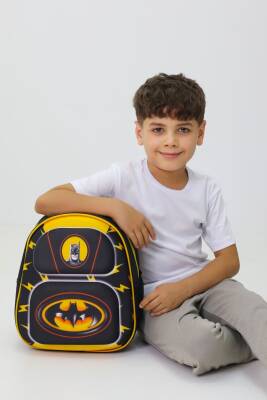 Erkek Çocuk Batman Temalı Anaokulu Sırt Çantası – Süper Kahraman Tasarımı, Hafif ve Su Geçirmez - 1