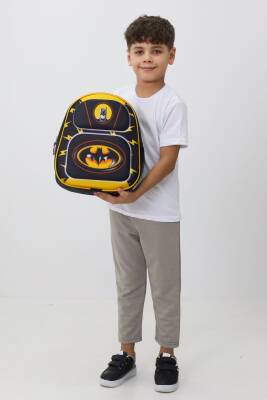 Erkek Çocuk Batman Temalı Anaokulu Sırt Çantası – Süper Kahraman Tasarımı, Hafif ve Su Geçirmez - 2