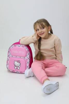 Kız Çocuk Hello Kitty Temalı Anaokulu Sırt Çantası – Sevimli Tasarım, Su Geçirmez ve Hafif - 1