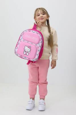 Kız Çocuk Hello Kitty Temalı Anaokulu Sırt Çantası – Sevimli Tasarım, Su Geçirmez ve Hafif - 3