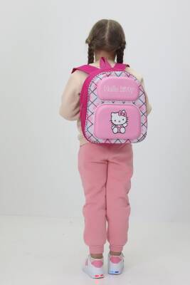 Kız Çocuk Hello Kitty Temalı Anaokulu Sırt Çantası – Sevimli Tasarım, Su Geçirmez ve Hafif - 4