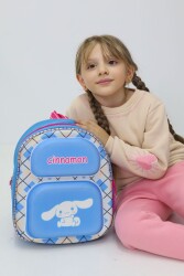 Kız Çocuk Cinnamoroll (Cinnamon) Temalı Anaokulu Sırt Çantası – Pastel Renkli, Hafif ve Su Geçirmez - 1