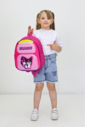 Kuromi Temalı Sevimli Ortopedik Anaokulu ve İlkokul Çantası - 1