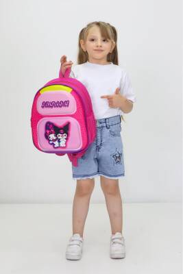 Kuromi Temalı Sevimli Ortopedik Anaokulu ve İlkokul Çantası - 1