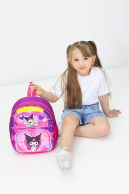 Kuromi Temalı Sevimli Ortopedik Anaokulu ve İlkokul Çantası - 2