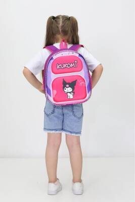 Kuromi Temalı Sevimli Ortopedik Anaokulu ve İlkokul Çantası - 4