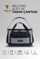 Probag Orta Boy Ağır Hizmet Tipi Profesyonel Bez Alet Ve Takım Çantası Suya Dayanıklı Veyüksek Mukavemetli - 1
