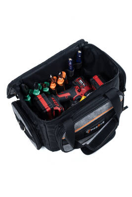 Profesyonel Bez Alet Çantası Çok Bölmeli Suya Dayanıklı Teknik Servis Takım Çantası Organizer - 8