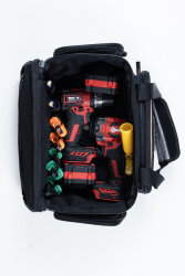 Profesyonel Bez Alet Çantası Çok Bölmeli Suya Dayanıklı Teknik Servis Takım Çantası Organizer - 9