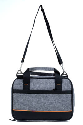 Profesyonel Takım Çantası | Omuz Askılı ve El Taşımalı Alet Çantası Organizer – Gri - 5