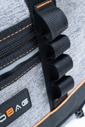 Profesyonel Takım Çantası | Omuz Askılı ve El Taşımalı Alet Çantası Organizer – Gri - 7