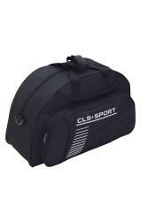 Siyah Spor ve Seyahat Çantası – Ayakkabı Bölmeli, Su Geçirmez, Omuz Askılı Antrenman Çantası - Probag (1)