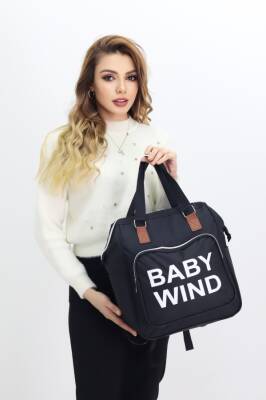Termal Bölmeli Anne Bebek Bakım Çantası Omuz Askılı Bebek Arabası Uyumlu Geniş Hacimli Omuz Çantası - 3