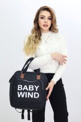 Termal Bölmeli Anne Bebek Bakım Çantası Omuz Askılı Bebek Arabası Uyumlu Geniş Hacimli Omuz Çantası - 4