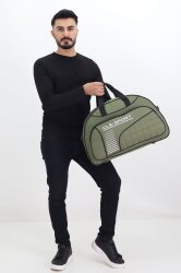 Yeşil Spor ve Seyahat Çantası – Ayakkabı Bölmeli, Su Geçirmez, Omuz Askılı Antrenman Çantası - Probag (1)